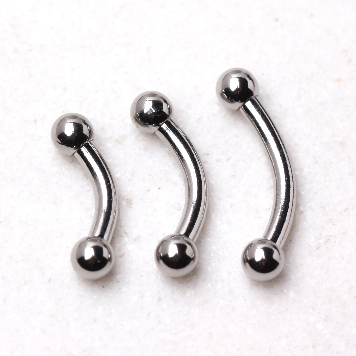 316L Stainless Steel Curved Barbell