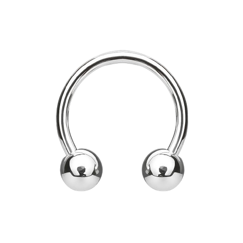 Implant Grade Titanium Externally Threaded Horseshoe Horseshoe Skin Metals