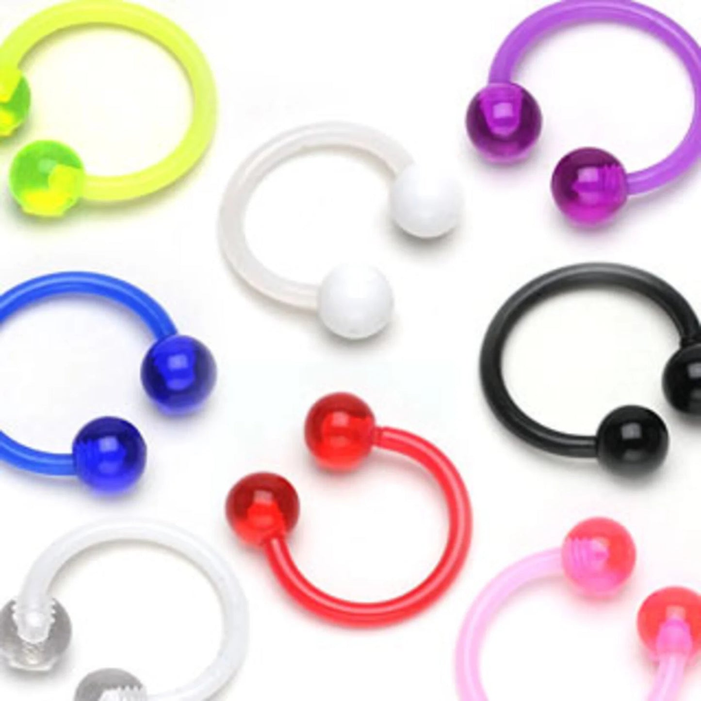 All Acrylic Flexible Horse Shoe Horseshoe Skin Metals
