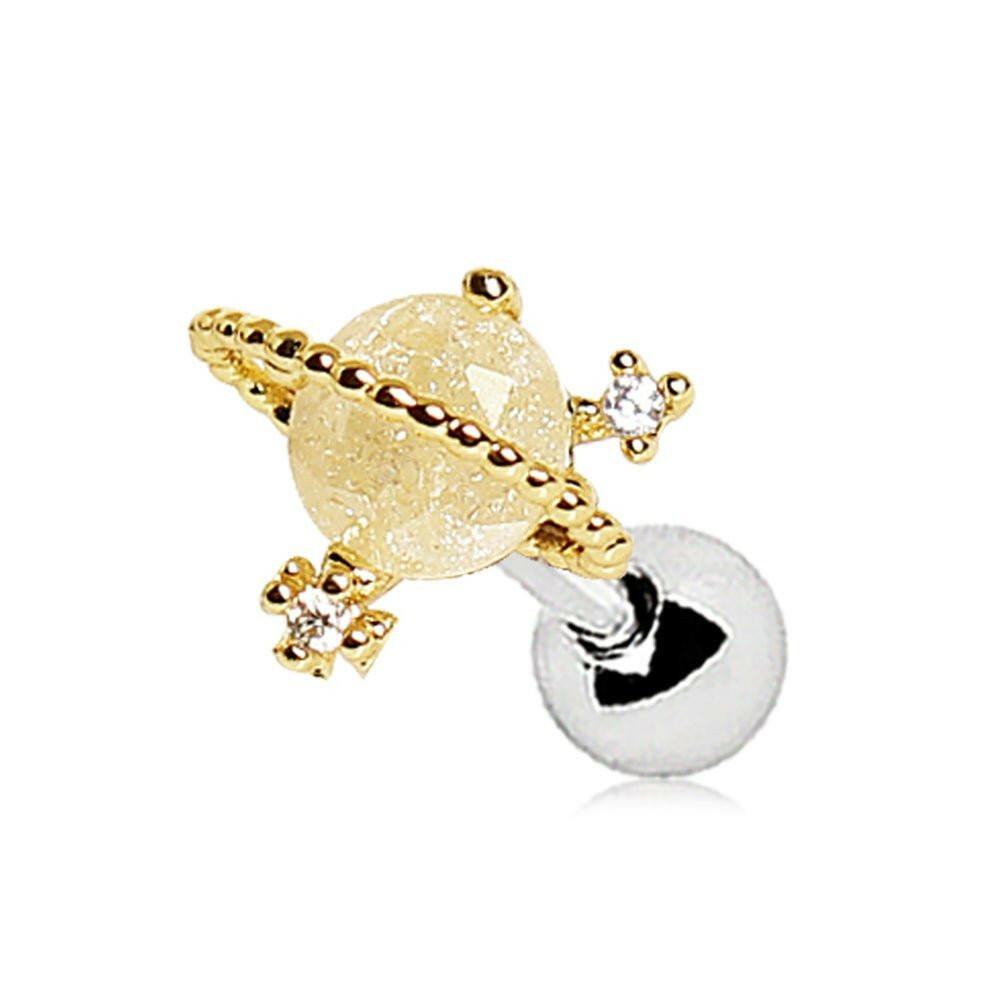 Gold Plated Golden Galaxy Cartilage Earring