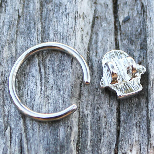 Stainless Penguin Snap-in Captive Bead Ring / Septum Ring Septum Ring Impulse Piercings