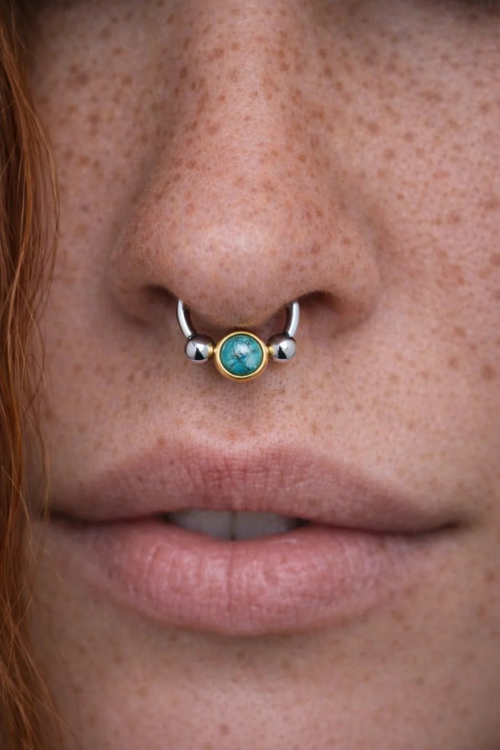 Not Your Basic Septum Rings: Turquoise Styles That Actually Hit