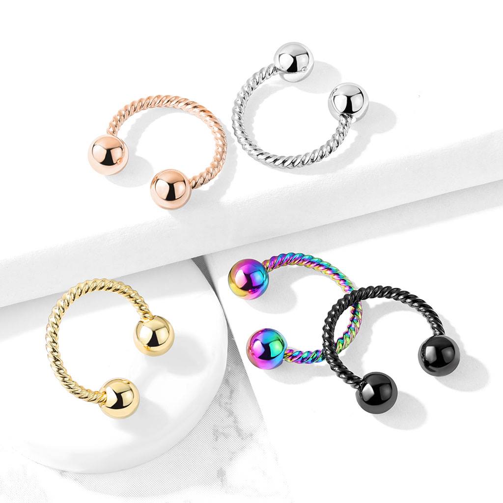 CIRCULAR BARBELL RINGS - Impulse Piercings