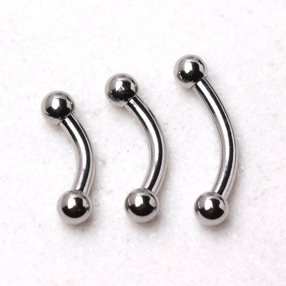 316L Stainless Steel Curved Barbell