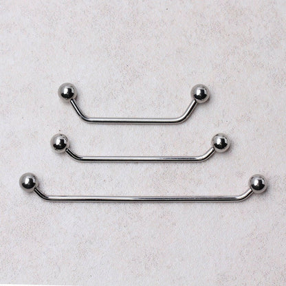 Surgical Steel 45 Degree Surface Barbell Barbell Impulse Piercings