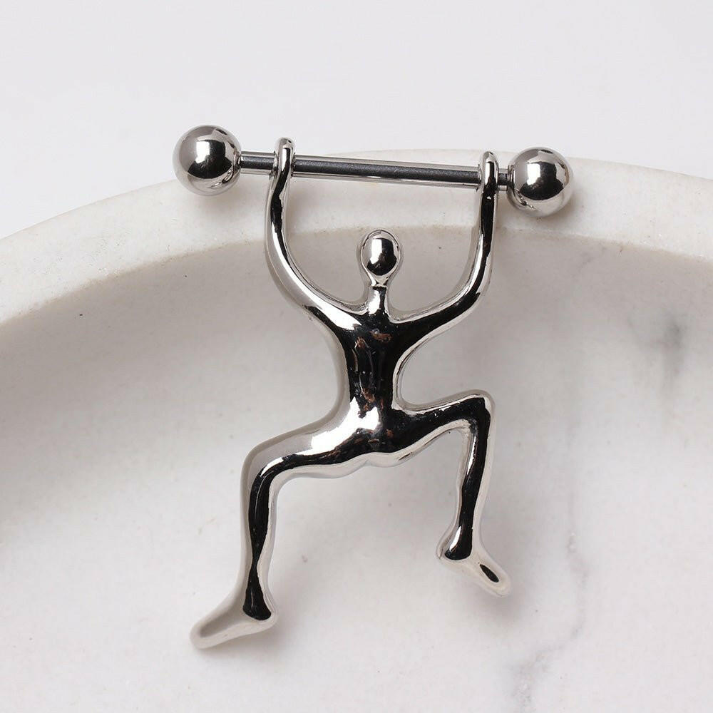 Climbing Adventure Nipple Barbell Rings Nipple Ring Impulse Piercings