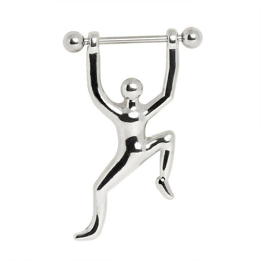 Climbing Adventure Nipple Barbell Rings Nipple Ring Impulse Piercings