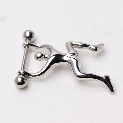 Climbing Adventure Nipple Barbell Rings Nipple Ring Impulse Piercings