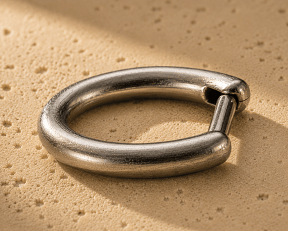 316L Surgical Steel Smooth Septum Clicker Ring | 16G Unisex Body Jewelry | Skin Metals - Skin Metals