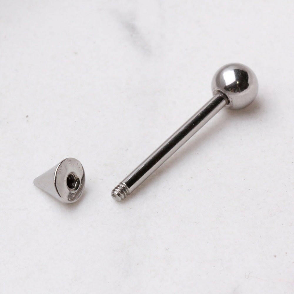316L Surgical Steel Spike & Ball Barbell Barbell Impulse Piercings
