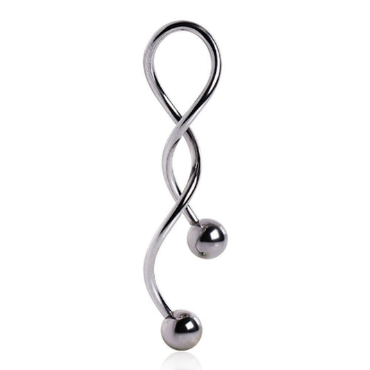 Surgical Steel Spiral Navel Ring Navel Ring Impulse Piercings