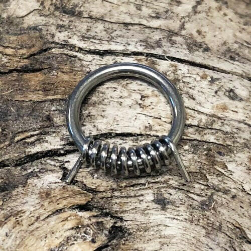 316L Surgical Steel Wire Circular Ring Captive Bead Impulse Piercings