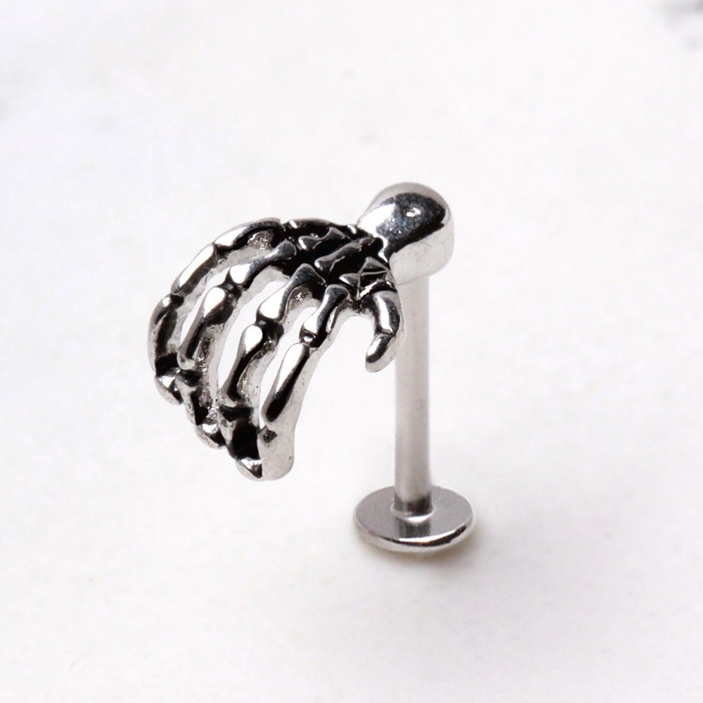 316L Surgical Steel Zombie Claw Labret Labret Skin Metals
