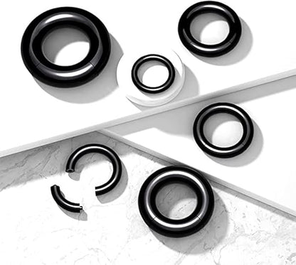 All Acrylic Segment Ring Septum Ring Skin Metals