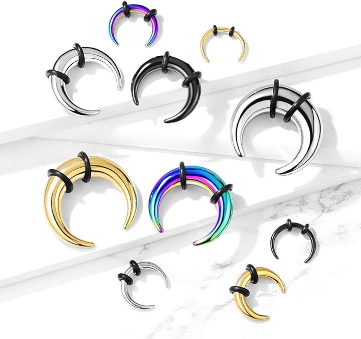 Surgical Stainless Steel Bull Tapers Tapers Skin Metals