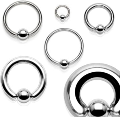 Captive Bead Rings 316L Surgical Steel Captive Bead Skin Metals