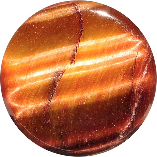 Tiger Eye Double Flare Semi Precious Stone Plug Plugs Impulse Piercings