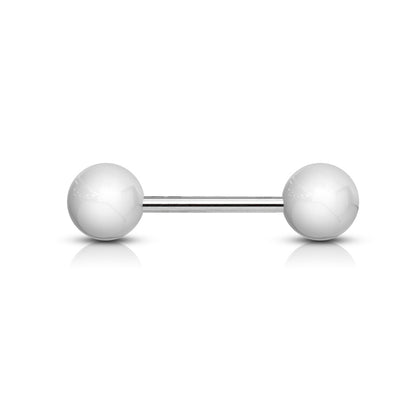 Solid Colored Acrylic Ball 316L Surgical Steel Barbell Barbell Skin Metals