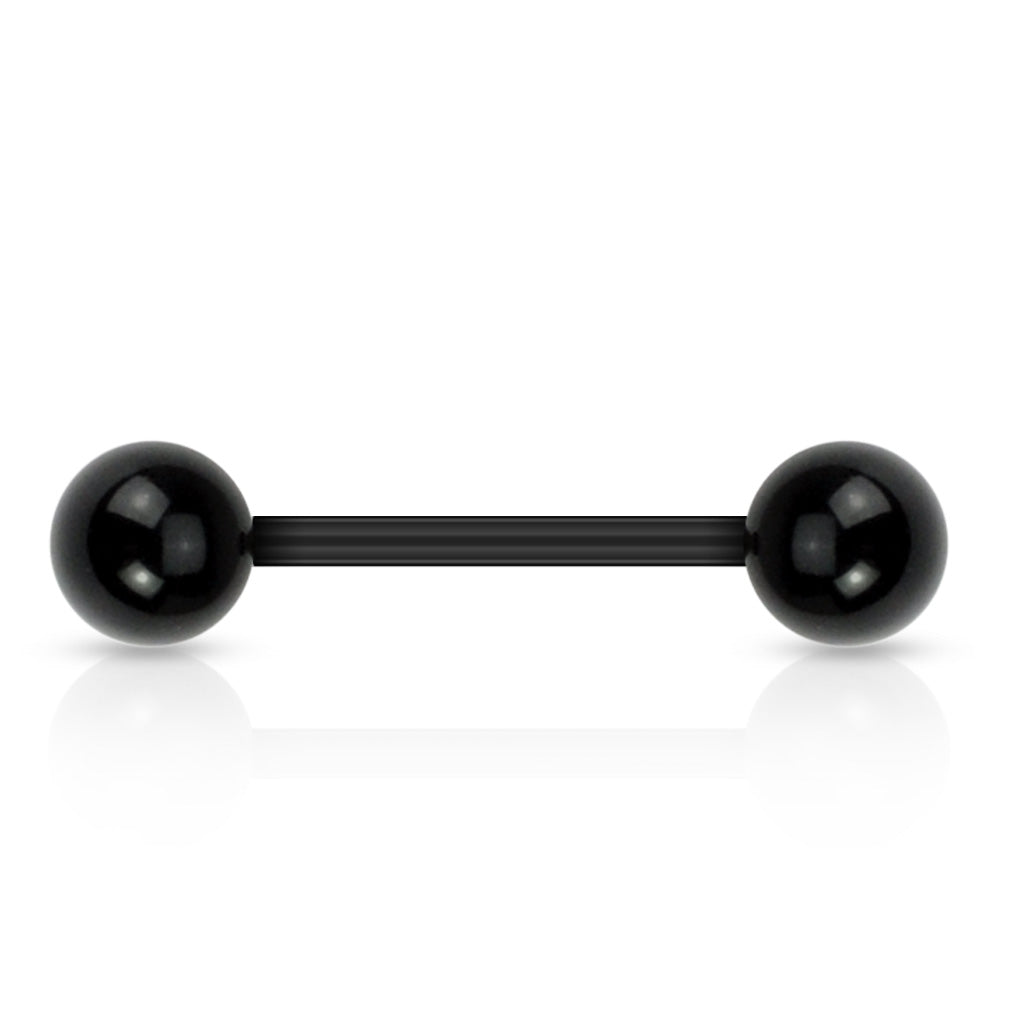 Solid Color UV Reactive Acrylic Balls Flexible Barbells Barbell Skin Metals