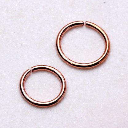 Gold Plated Annealed Seamless Ring - Skin Metals
