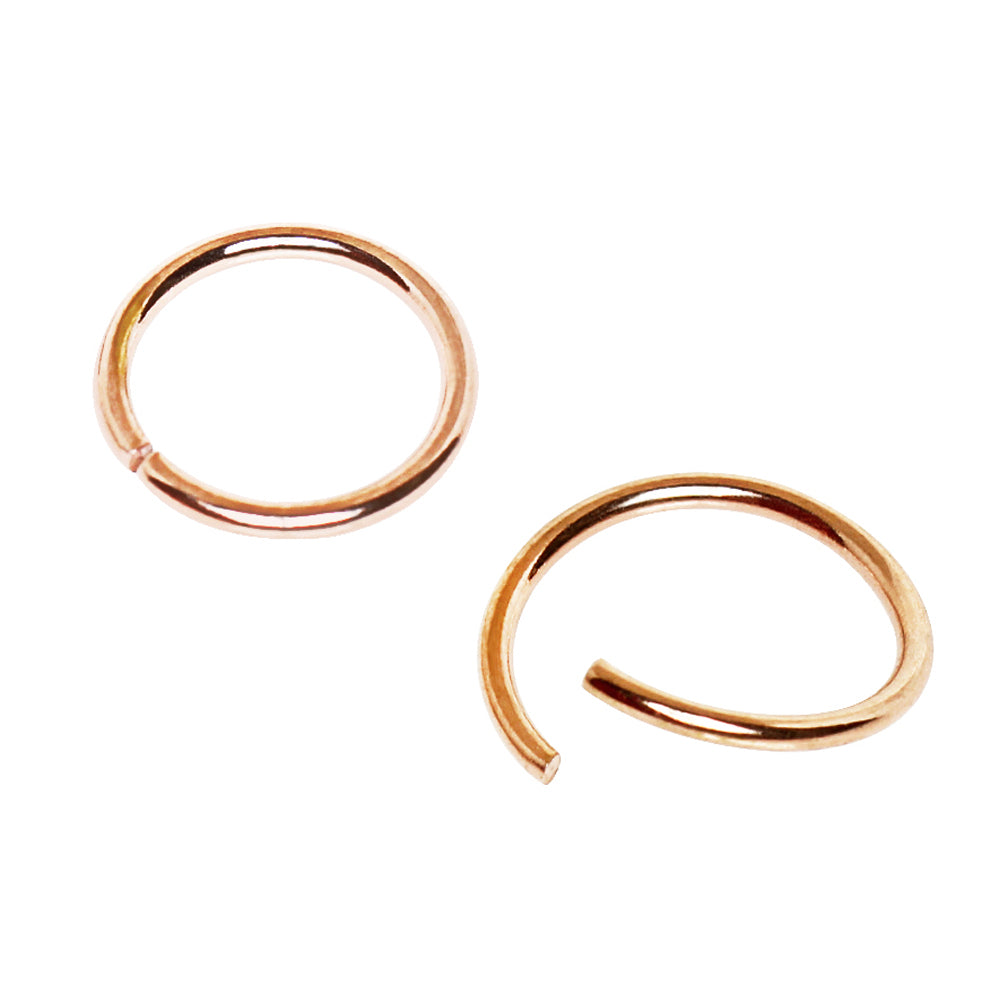 Gold Plated Annealed Seamless Ring - Skin Metals