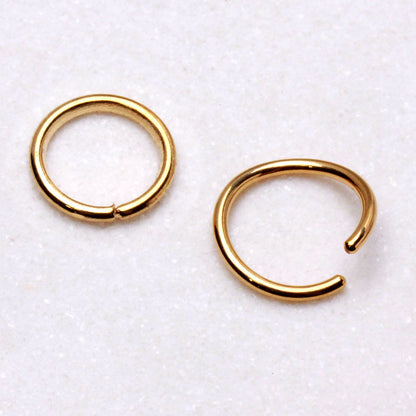 Gold Plated Annealed Seamless Ring - Skin Metals
