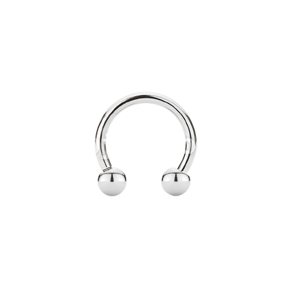 Horseshoe, Circular Barbells 316L Surgical Steel Horseshoe Skin Metals