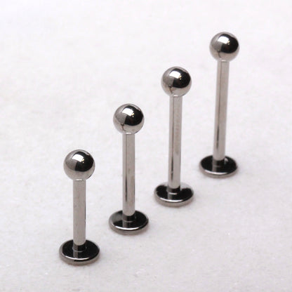 Implant Grade Titanium Labret with Ball - Skin Metals