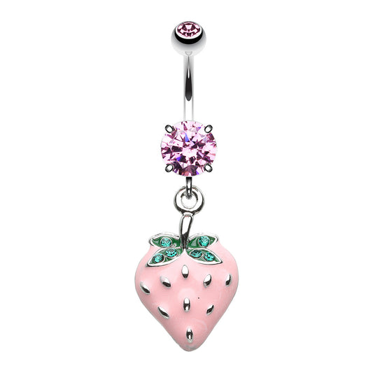Strawberry Fields Forever Belly Button Ring