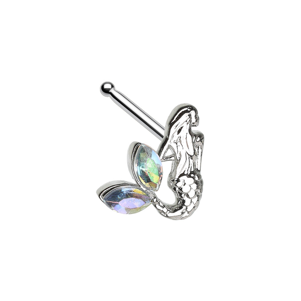 Mermaid Under the Sea Nose Stud Ring Nose Ring Skin Metals