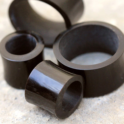 Organic Buffalo Horn Tunnel Plug — Sold as Pair