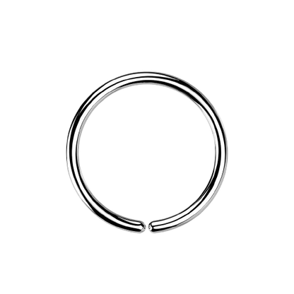 Implant Grade Titanium Seamless Bendable Hoop Hoop Rings Skin Metals