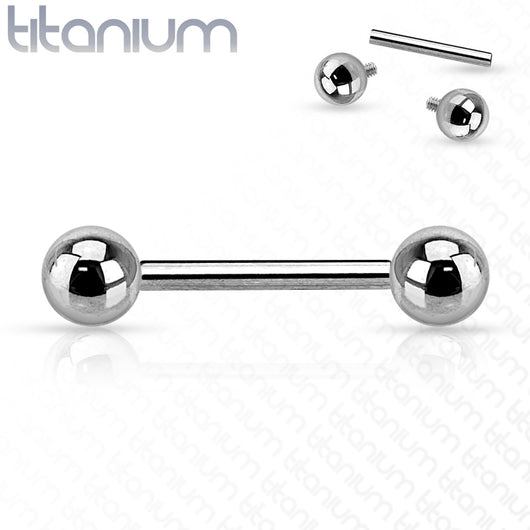 Implant Grade Titanium Internally Threaded Barbell Barbell Impulse Piercings