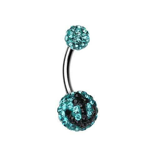 Anchor Dock Multi-Sprinkle Dot Belly Button Ring Navel Ring Impulse Piercings