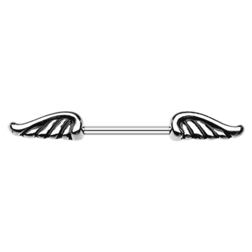 Angel Wing Nipple Barbell Ring Nipple Ring Impulse Piercings