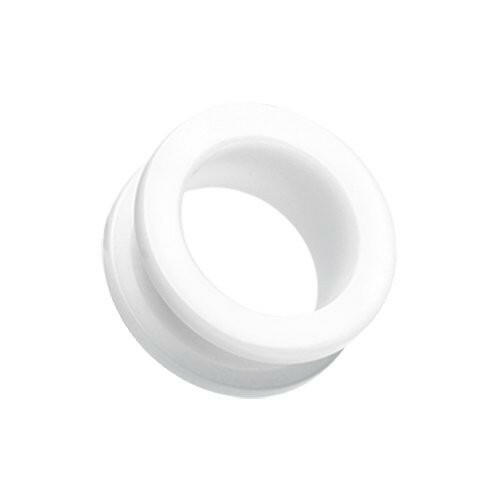 Basic Acrylic Screw-Fit Ear Gauge Tunnel Plug Earrings Plug Earrings Impulse Piercings 10 GA (2.4mm)