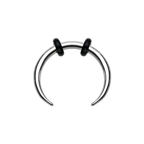 Basic Steel Pincher Septum Ring Septum Ring Impulse Piercings 16 GA (1.2mm) 11/32" (9mm)