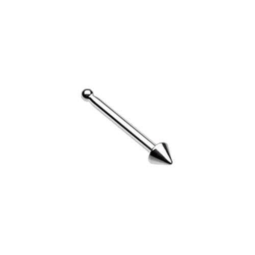 Basic Steel Spike Nose Stud Ring Nose Ring Impulse Piercings