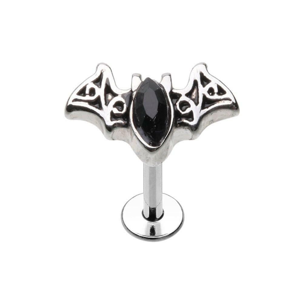 Bat Outta Hell Steel Labret Labret Impulse Piercings