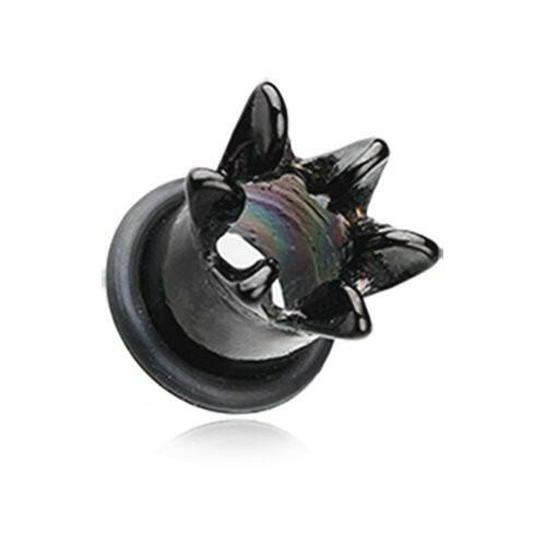 Blackline Claw Single Flared Ear Gauge Tunnel Plug Earrings Plug Earrings Impulse Piercings 8 GA (3.2mm)