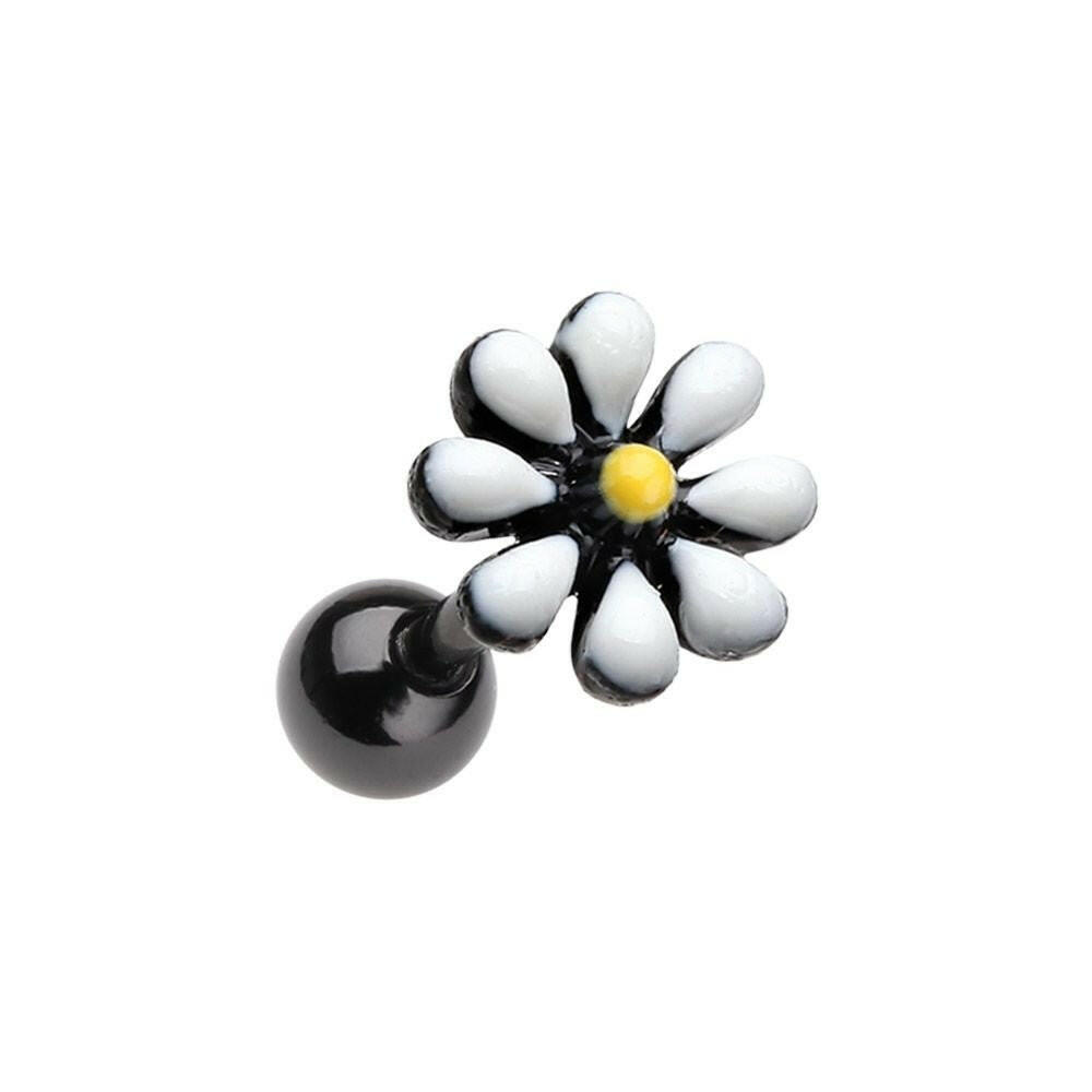 Blackline Spring Blossom Flower Cartilage Tragus Earring Cartilage Earring Impulse Piercings