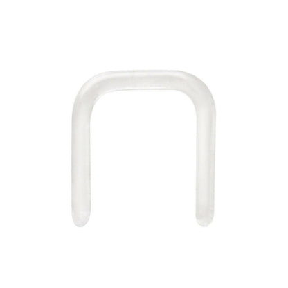 Clear Glass Septum Retainer Retainer Impulse Piercings 16GA