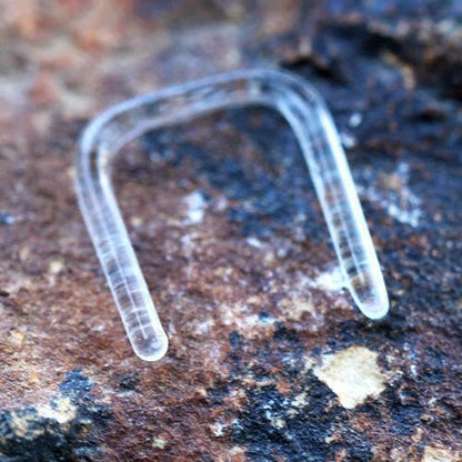 Clear Glass Septum Retainer Retainer Impulse Piercings