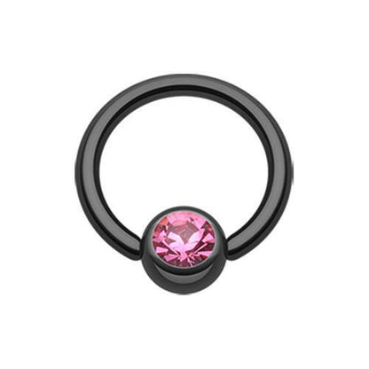 Colorline PVD Gem Ball Captive Bead Ring Captive Bead Impulse Piercings