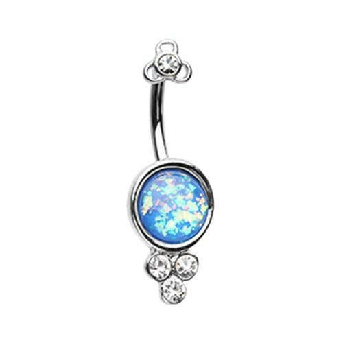 Crop Circles Opal Belly Button Ring Navel Ring Impulse Piercings