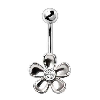 Daisy Flower Navel Ring Navel Ring Impulse Piercings