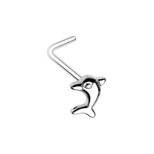 Dolphin Nose L-Shape Nose Ring Nose Ring Impulse Piercings