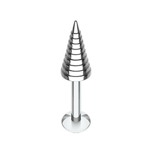 Extruder Spike Top Steel Labret Labret Impulse Piercings