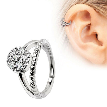 Fancy Tiara Seamless Ring Seamless Ring Impulse Piercings