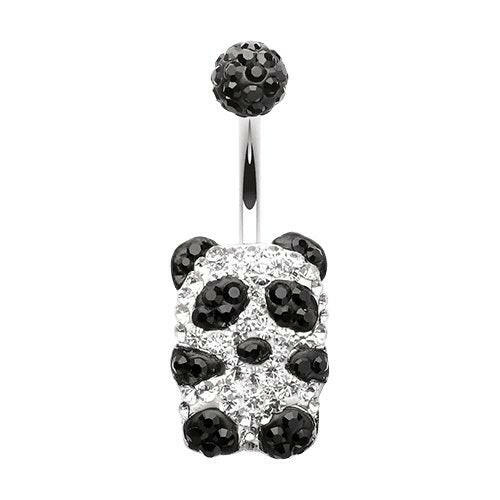 Glistening Panda Multi-Sprinkle Dot Belly Button Ring Navel Ring Impulse Piercings